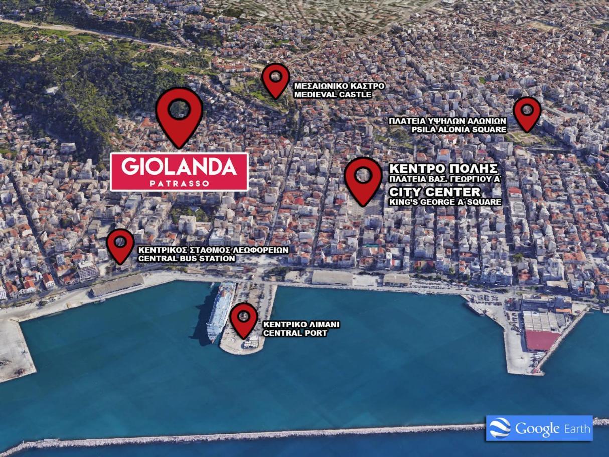 Giolanda Patrasso - Modern Apartment In The Center Of Patras Esterno foto